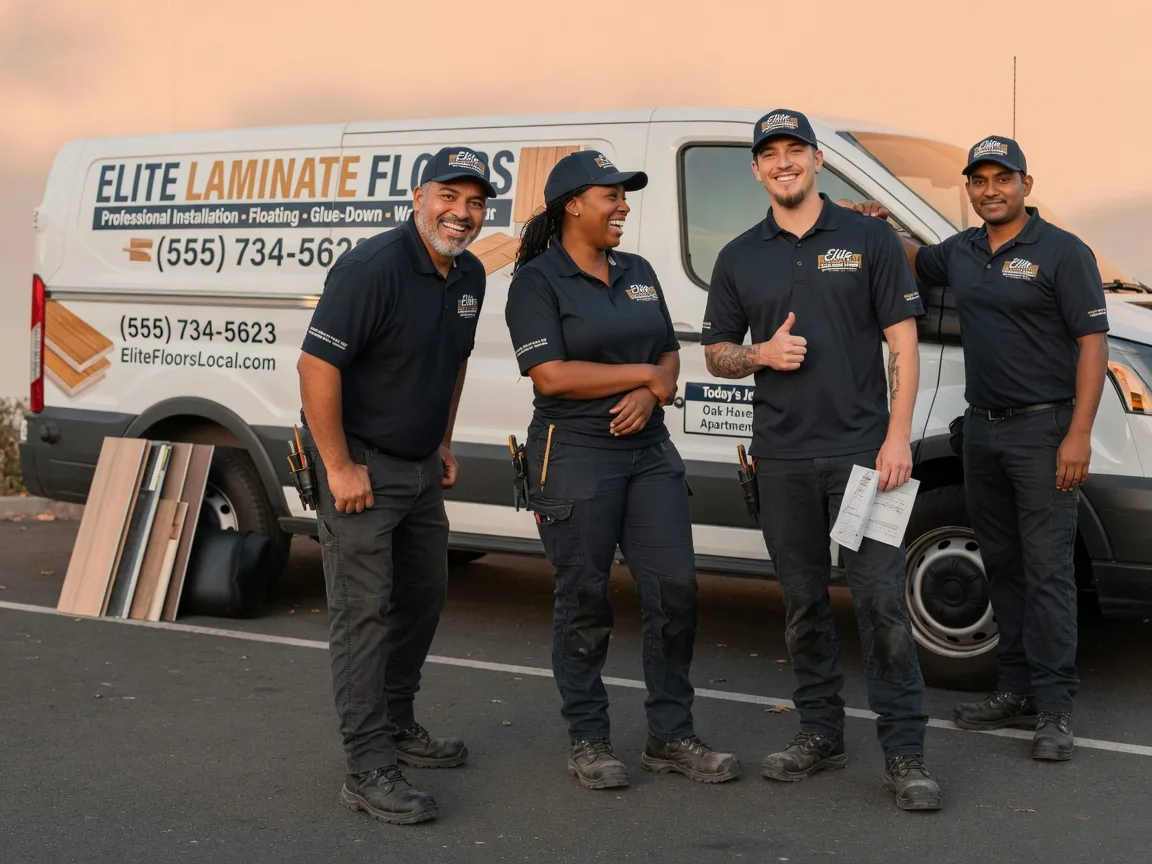 Laminate flooring installation company in Pointblank, TX